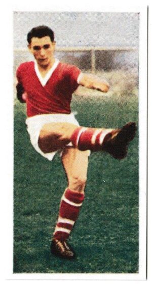 Cadet Sweets - 'Footballers (1958)' - Card #32 - Brian Clough (Middlesbrough)