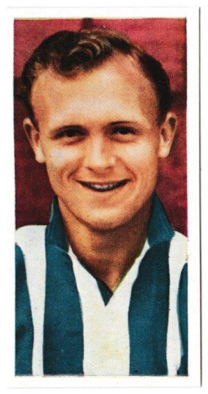 Cadet Sweets - 'Footballers (1958)' - Card #38 - Don Howe (West Bromwich Albion)