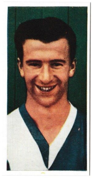 Cadet Sweets - 'Footballers (1958)' - Card #39 - Brian Douglas (Blackburn Rovers)