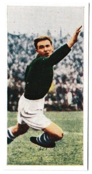 Cadet Sweets - 'Footballers (1958)' - Card #43 - Bert Trautman (Manchester City)