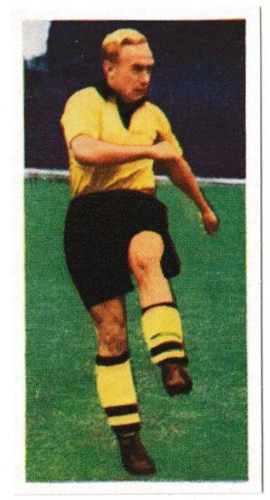 Cadet Sweets - 'Footballers (1959)' - Card #21 - W. Wright (Wolverhampton Wanderers)