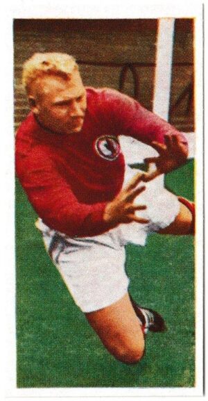 Cadet Sweets - 'Footballers (1959)' - Card #22 - Tommy Younger (Liverpool)