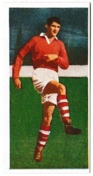 Cadet Sweets - 'Footballers (1959)' - Card #27 - John Hewie (Charlton Athletic)