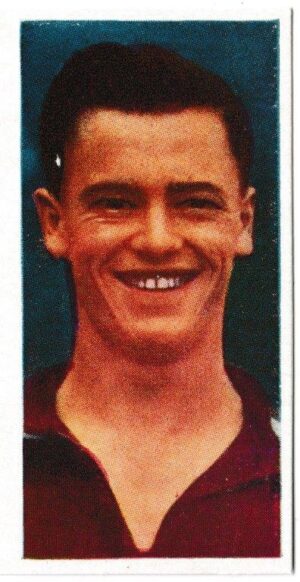 Cadet Sweets - 'Footballers (1959)' - Card #3 - Peter MacParland (Aston Villa)