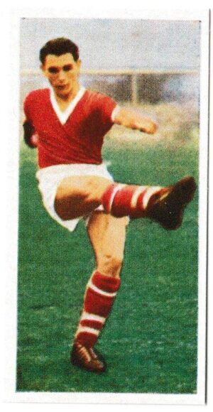 Cadet Sweets - 'Footballers (1959)' - Card #32 - Brian Clough (Middlesbrough)