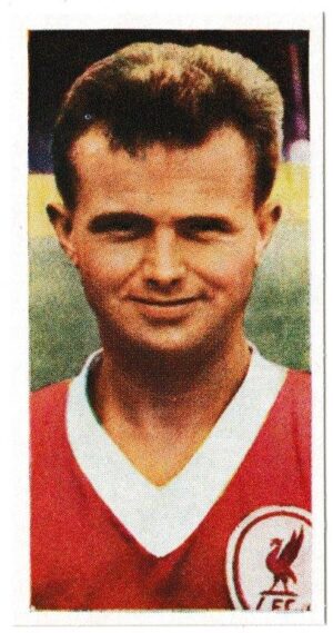 Cadet Sweets - 'Footballers (1959)' - Card #35 - Alan A'Court (Liverpool)