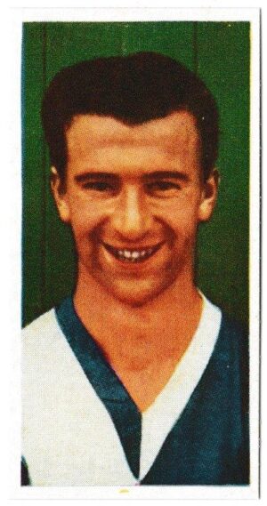Cadet Sweets - 'Footballers (1959)' - Card #39 - Brian Douglas (Blackburn Rovers)
