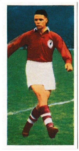 Cadet Sweets - 'Footballers (1959)' - Card #4 - Billy Liddell (Liverpool)
