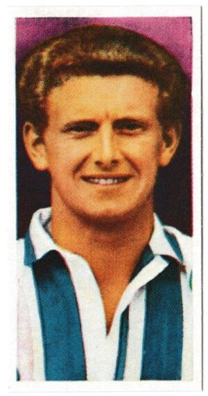 Cadet Sweets - 'Footballers (1959)' - Card #49 - Derek Kevan (West Bromwich Albion)