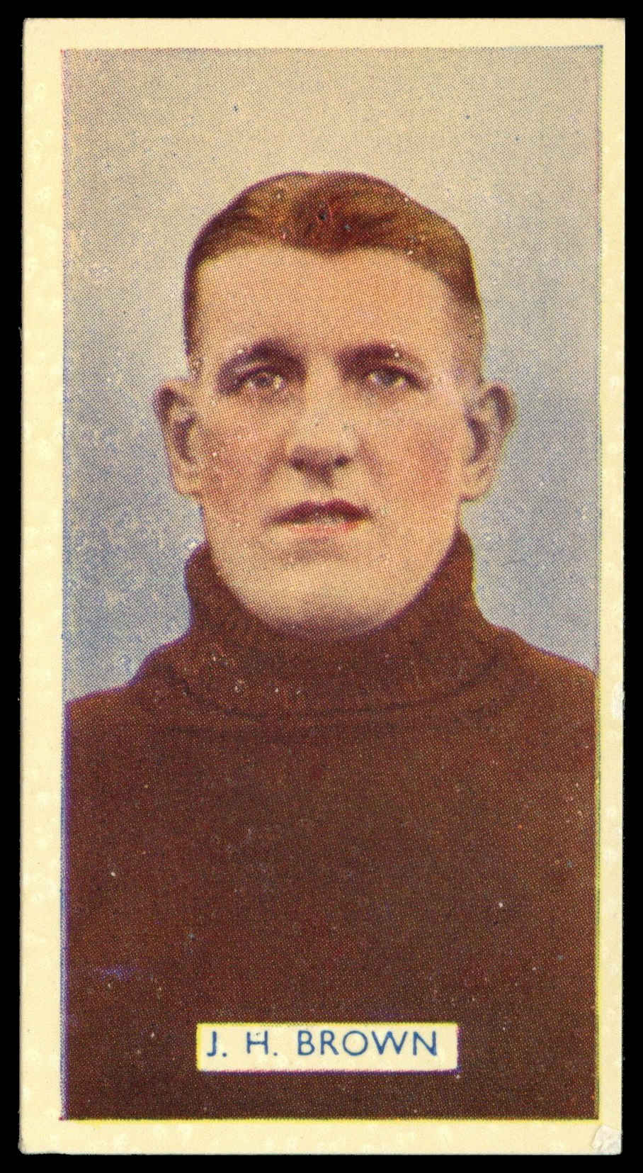 Carreras - 'Famous Footballers' (1936) - #25 - J.H. Brown (Sheffield Weds) Carreras - 'Famous Footballers' (1936) - #25 - J.H. Brown (Sheffield Weds)