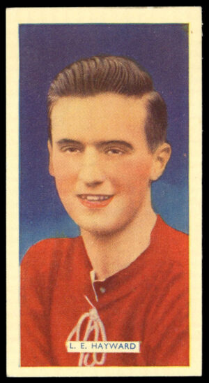 Carreras - 'Popular Footballers (White)' (1936) - #22 - L.E. Hayward (Port Vale)
