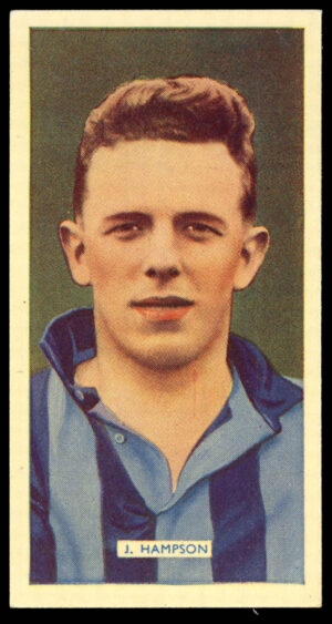 Carreras - 'Popular Footballers (White)' (1936) - #32 - J. Hampson (Blackpool) Carreras - 'Popular Footballers (White)' (1936) - #32 - J. Hampson (Blackpool)