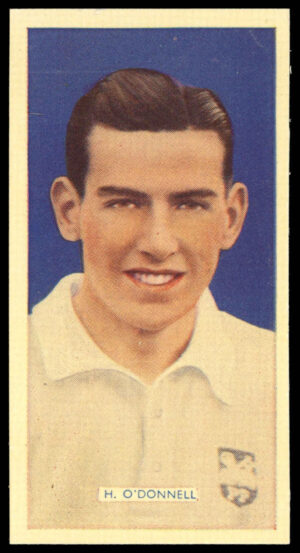 Carreras - 'Popular Footballers (White)' (1936) - #33 - H. O'Donnell (Preston North End) Carreras - 'Popular Footballers (White)' (1936) - #33 - H. O'Donnell (Preston North End)