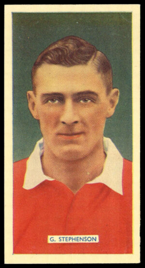 Carreras - 'Popular Footballers (White)' (1936) - #44 - G. Stephenson (Charlton Athletic) Carreras - 'Popular Footballers (White)' (1936) - #44 - G. Stephenson (Charlton Athletic)