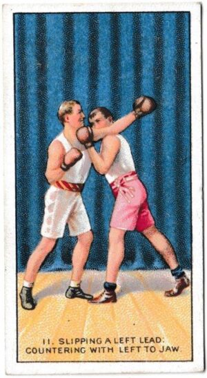 Carreras - 'The Science of Boxing Series (Black Cat)' (1914) - Slipping a Left Lead