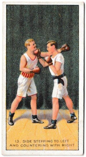 Carreras - 'The Science of Boxing Series (Black Cat)' (1914) - Side-Stepping to Left