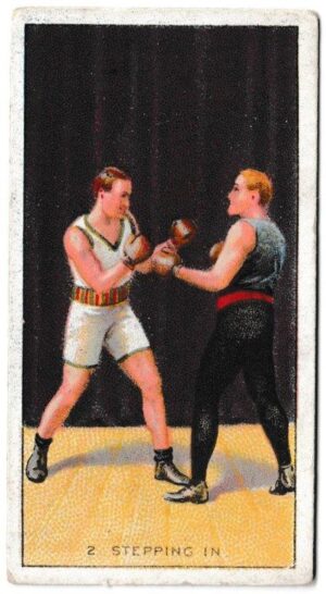 Carreras - 'The Science of Boxing Series (Black Cat)' (1914) - Stepping In
