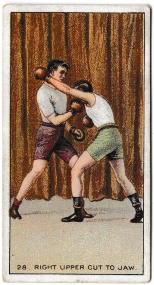 Carreras - 'The Science of Boxing Series (Black Cat)' (1914) - Right Upper Cut to Jaw