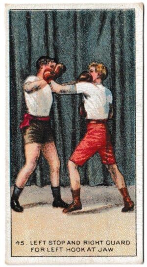 Carreras - 'The Science of Boxing Series (Black Cat)' (1914) - Left Step and Right Guard