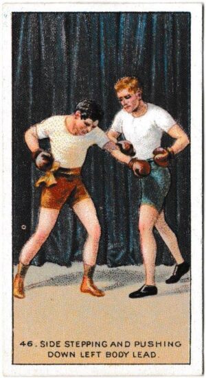 Carreras - 'The Science of Boxing Series (Black Cat)' (1914) - Side-Stepping and Pushing Down