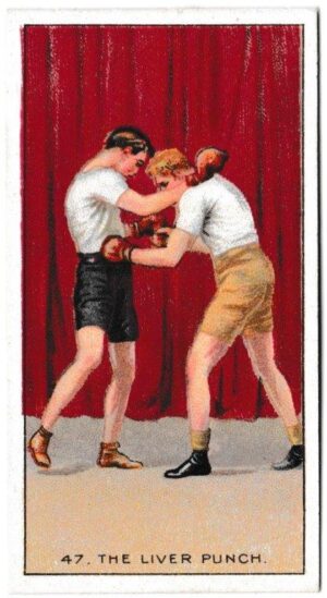 Carreras - 'The Science of Boxing Series (Black Cat)' (1914) - The Liver Punch