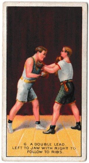 Carreras - 'The Science of Boxing Series (Black Cat)' (1914) - Left to Jaw