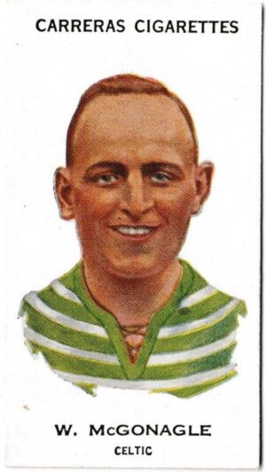 Carreras - 'Footballers' (1934) - W. McGonagle (Glasgow)
