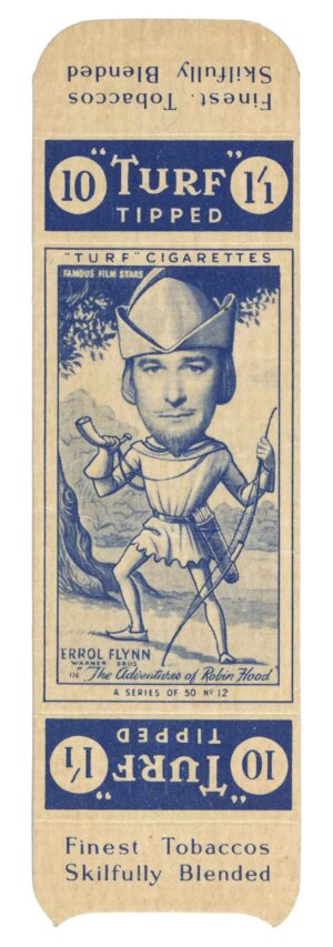 Carreras - 'Famous Film Stars' (1949) - Errol Flynn