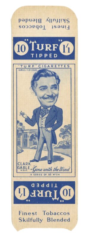 Carreras - 'Famous Film Stars' (1949) - Clark Gable