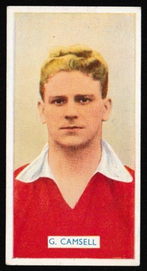 Carreras - 'Famous Footballers' (1936) - Card #14 - G. Camsell (Middlesbrough)