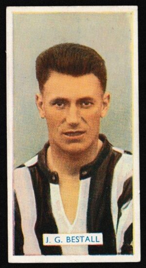 Carreras - 'Famous Footballers' (1936) - Card #16 - J.G. Bestall (Grimsby Town)