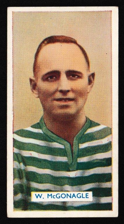 Carreras - 'Famous Footballers' (1936) - Card #41 - W. McGonagle (Celtic) Carreras - 'Famous Footballers' (1936) - Card #41 - W. McGonagle (Celtic)
