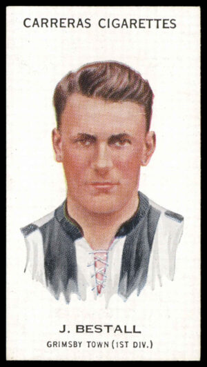 Carreras - 'Footballers (27mm)' (1934) - J.G. Bestall (Grimsby Town)