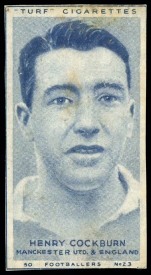 Carreras - 'Footballers (Turf Singles)' (1951) - Henry Cockburn (Manchester United)