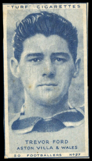 Carreras - 'Footballers (Turf Singles)' (1951) - Trevor Ford (Aston Villa)