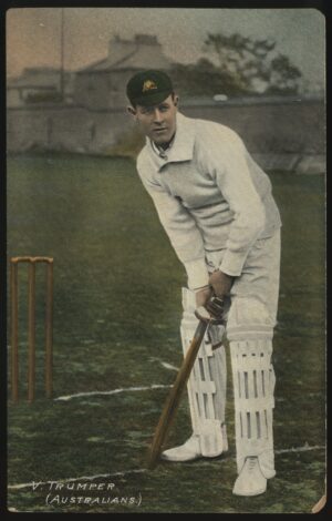 Millar & Lang - 'Victor Trumper (Australians) Postcard' (c1905) - National Series #829