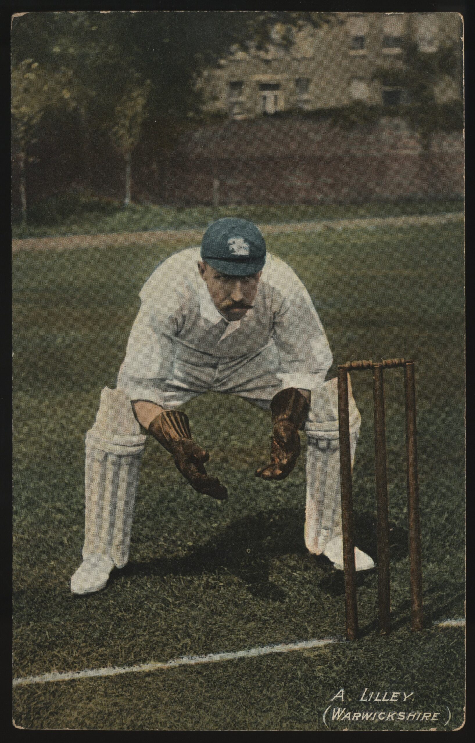 Millar & Lang - 'A A Lilley (Warwickshire) ' (c1905) - Unused Cricket Postcard Millar & Lang - 'A A Lilley (Warwickshire) ' (c1905) - Unused Cricket Postcard