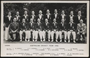 Bridge House - 'Australian Cricket Team Postcard' (1948) - S.20369 Unposted