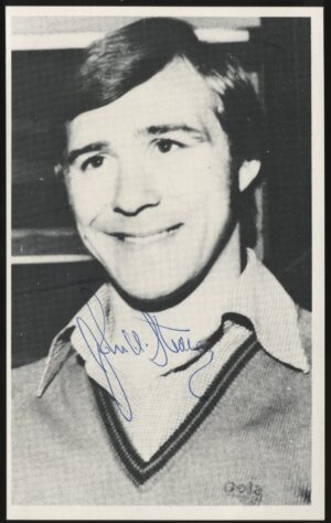 Real Photo - 'John H Stacey' (c1970's) - Autographed Photo Real Photo - 'John H Stacey' (c1970's) - Autographed Photo