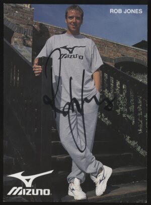 Mizuno - 'Rob Jones' (c1990's) - Autographed Photo Mizuno - 'Rob Jones' (c1990's) - Autographed Photo