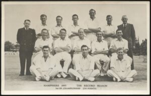 Hampshire The Record Season Postcard' (1955) - Unposted