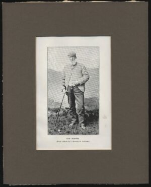 - 'Tom Morris' (c1920s) - Vintage Print of 1901 T Rodger Photo (Mounted)