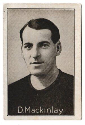 Champion - 'English League Footer Captains' (1926) - Card #18 - Donald Mackinlay (Liverpool)