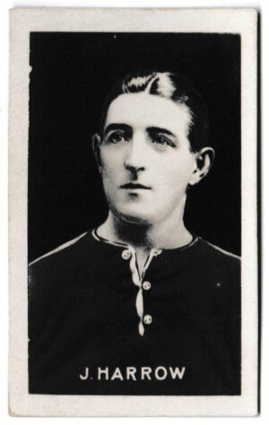 Champion - 'Famous Football Captains' (1922) - Card #39 - J. Harrow (Chelsea)