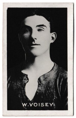Champion - 'Famous Football Captains' (1923) - Card #43 - William Voisey (Millwall)