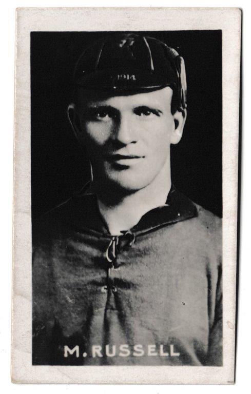 Champion - 'Famous Football Captains' (1923) - Card #44 - Moses Russell (Plymouth Argyle) Champion - 'Famous Football Captains' (1923) - Card #44 - Moses Russell (Plymouth Argyle)