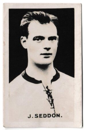 Champion - 'Famous Football Captains' (1922) - Card #49 - James Seddon (Bolton Wanderers)