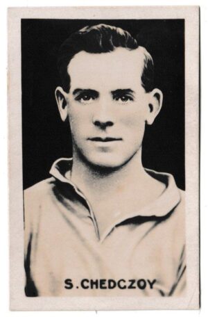 Champion - 'Famous Football Captains' (1923) - Card #55 - S. Chedgzoy (Everton)
