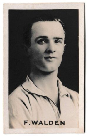 Champion - 'Famous Football Captains' (1923) - Card #60 - Fanny Walden (Tottenham Hotspur)