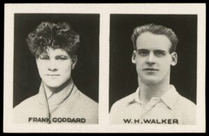 Amalgamated Press - 'Sporting Champions' (1922) - W.H. Walker (Aston Villa) & Frank Goddard